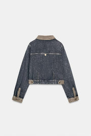 Blouson Z1975 contrasté en denim