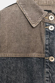 Blouson Z1975 contrasté en denim