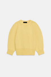 Pull en maille à manches bouffantes