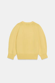 Pull en maille à manches bouffantes