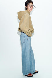 Blouson à capuche amovible
