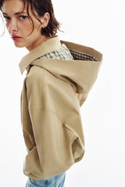 Blouson à capuche amovible