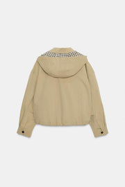 Blouson à capuche amovible