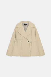 Trench court taille réglable