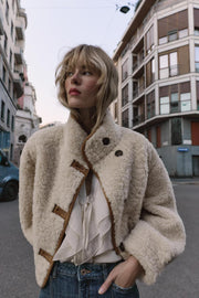 Blouson réversible double-face