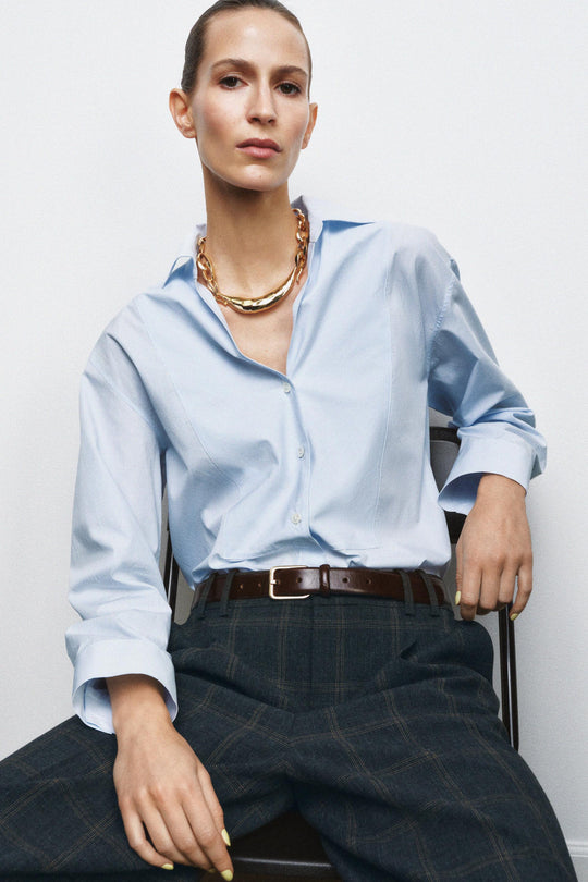 Ceinture 100 % cuir à boucle carrée