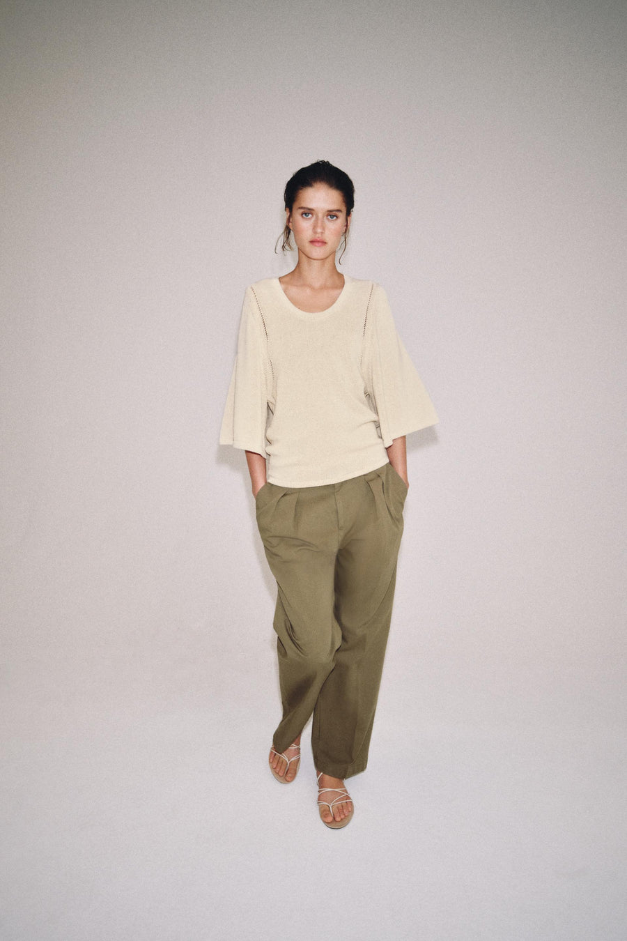 Pull oversize en maille