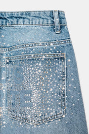 Jean TRF droit brillant, taille mi-haute