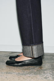 Jean ZW Collection baggy taille mi-haute