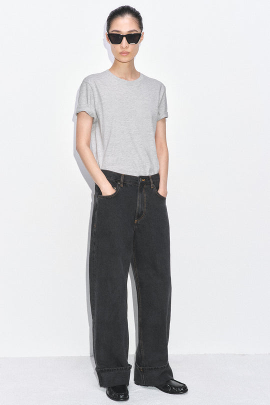 Jean ZW Collection baggy taille mi-haute