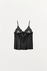 Top lingerie brodé à perles ZW Collection
