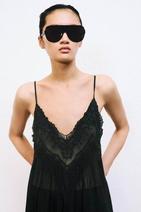 Top lingerie brodé à perles ZW Collection