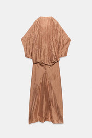 Robe brodée à perles ZW Collection Édition limitée