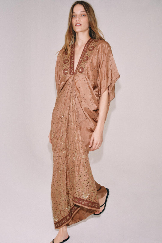 Robe brodée à perles ZW Collection Édition limitée