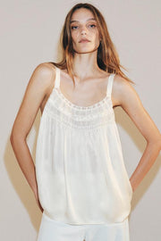 Top satiné en dentelle ZW Collection