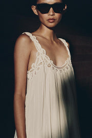 Robe brodée à bretelles ZW Collection