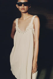 Robe brodée à bretelles ZW Collection