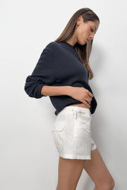 Short à poches à cordons