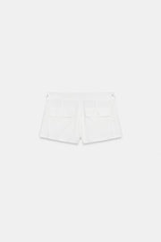 Short à poches à cordons