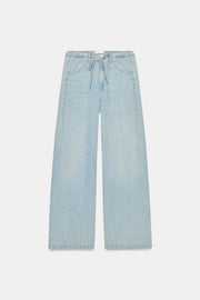Jean fluide en denim TRF