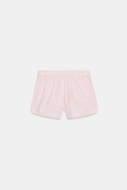 Short en popeline à rayures