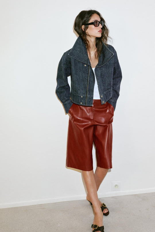 Blouson Z1975 court en denim