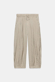 Pantalon fluide à carreaux ZW Collection