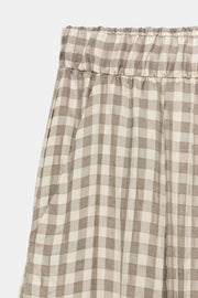 Pantalon fluide à carreaux ZW Collection