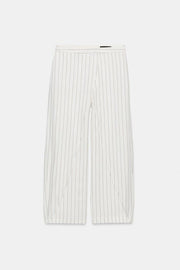 Pantalon paréo en lin à rayures ZW Collection