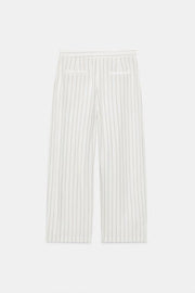 Pantalon paréo en lin à rayures ZW Collection