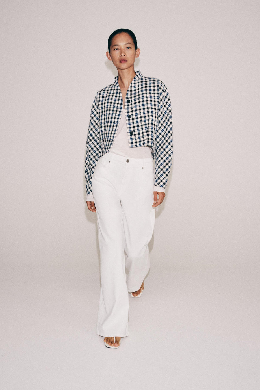 Veste à carreaux ZW Collection