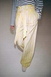 Pantalon style pyjama à rayures ZW Collection