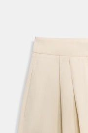 Pantalon coupe barrel à bas réglable
