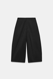 Pantalon coupe barrel à boucle