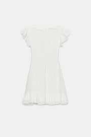 Robe mini à volants