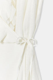 Robe mini à volants