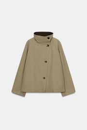 Veste réversible à carreaux ZW Collection