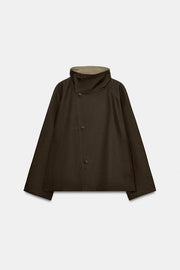 Veste réversible à carreaux ZW Collection