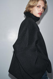 Manteau court en laine ZW Collection