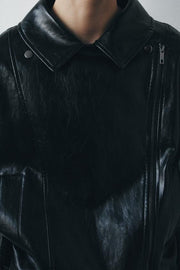 Veste effet cuir ZW Collection