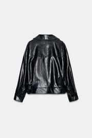 Veste effet cuir ZW Collection