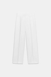 Pantalon droit taille haute