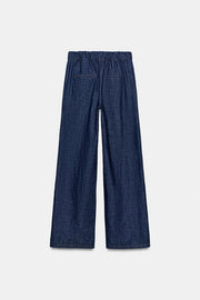 Pantalon droit en lin
