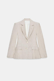 Blazer en lin à pinces