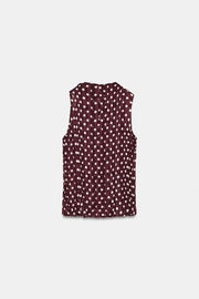 Blouse à pois