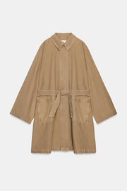 Trench long oversize
