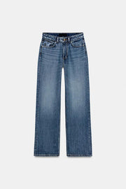 Jean Z1975 coupe droite taille haute, longueur longue