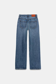 Jean Z1975 coupe droite taille haute, longueur longue