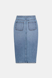 Jupe Z1975 croisée en denim