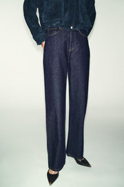 Jean Z1975 coupe droite taille haute, longueur longue